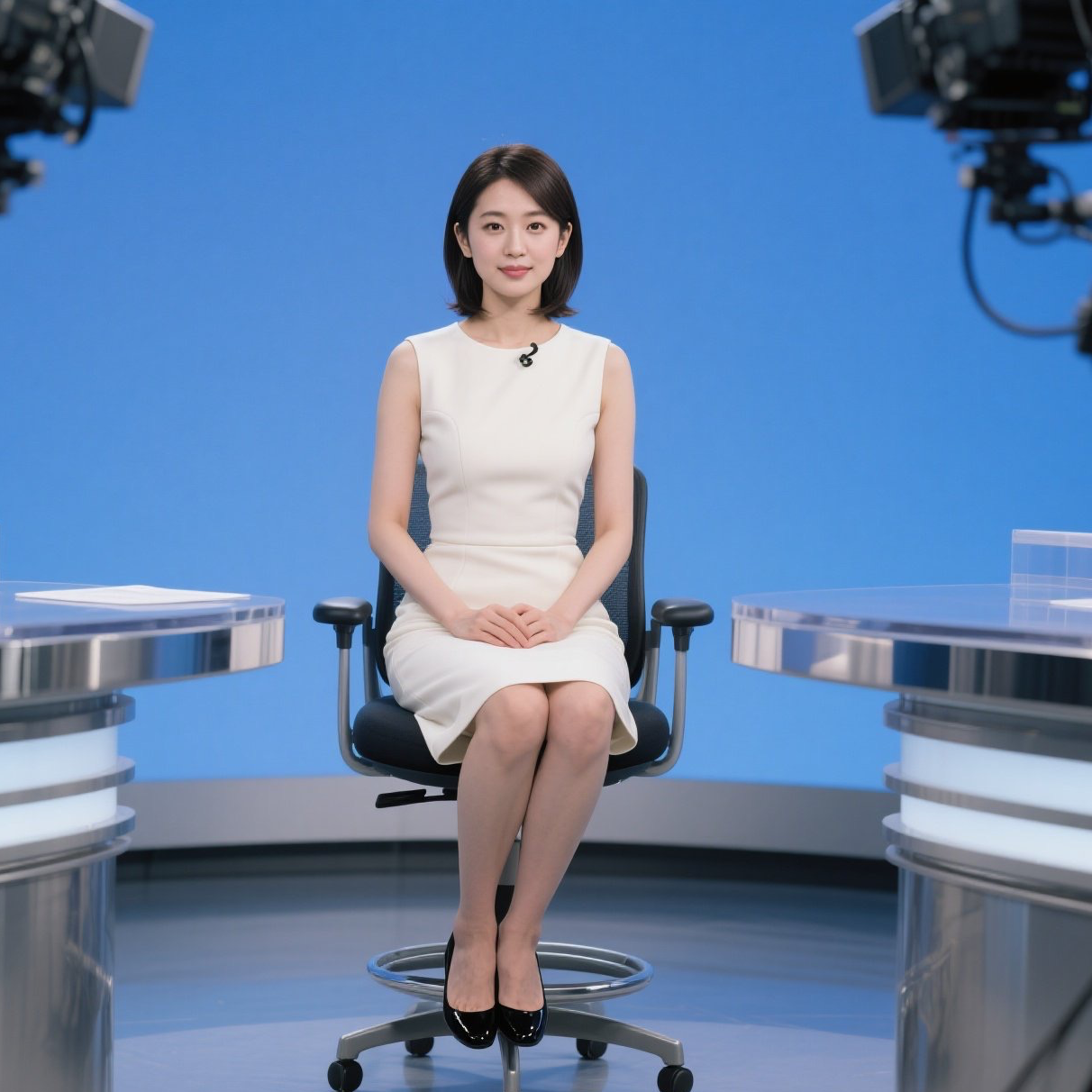 日系清纯系主持人，写真集少女感爆棚