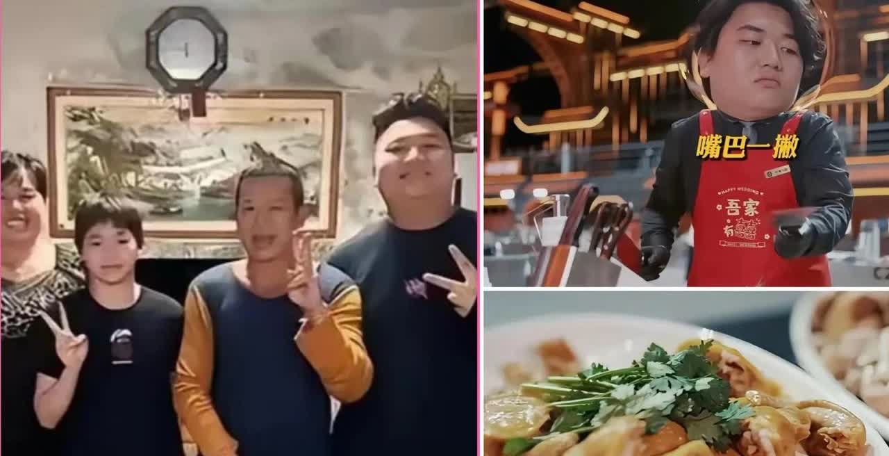 这下出名了 全国人民都知道了 全红婵想瞒也瞒不住了，那就是全红婵哥哥，在厨艺比评