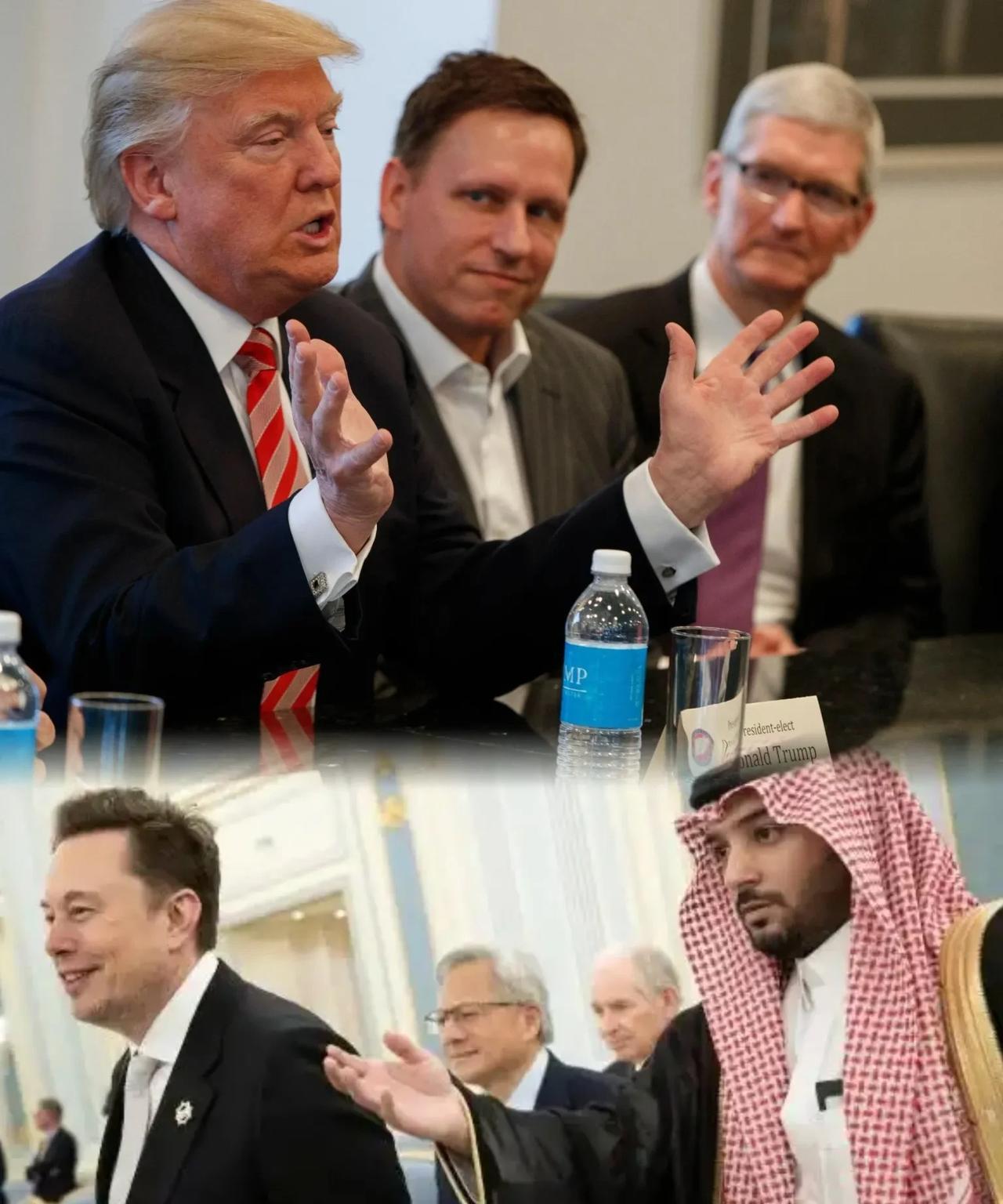 特朗普带美国商业领袖访华意欲何为？答：别人不给台阶下那就自己找，这足以证明贸易战