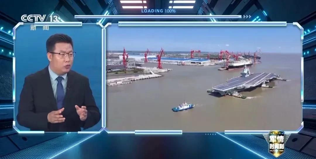 中国拥有三大航母，惊艳世界：
一、中国自主研发和制造的福建舰。
二、中国自主研发