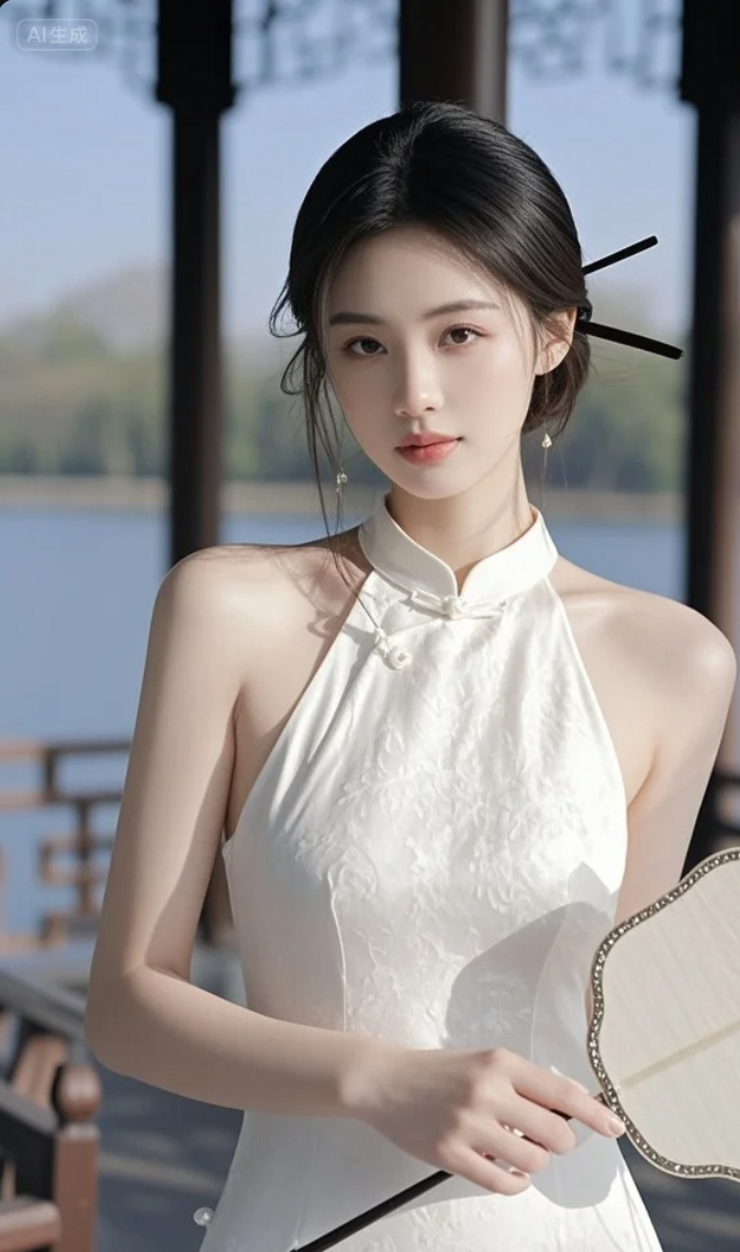 她不张扬，却让人一眼难忘