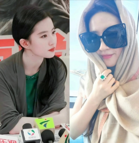 刘亦菲夏天也要披披肩，真不是凹造型！我扒了半年路透，发现她10次出街9次护颈，唯