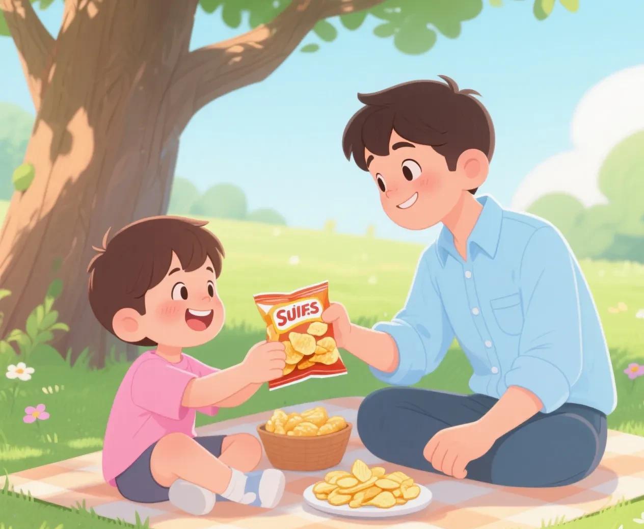 “爸爸，哥哥不好好学习，又在家打游戏。”
早上7点，我做好早餐和老公一起吃饭，两