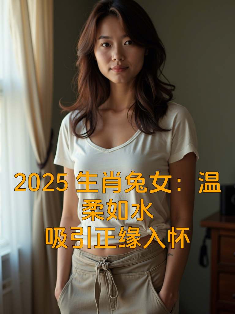 2025生肖兔女：温柔如水，吸引正缘入怀