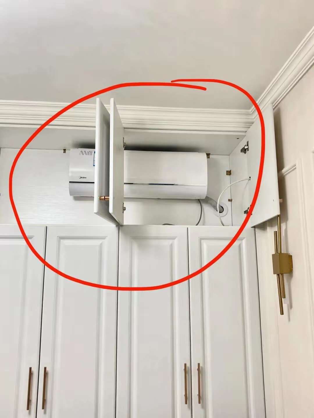 空调这样设计是好还是不好呢，大家给我个建议