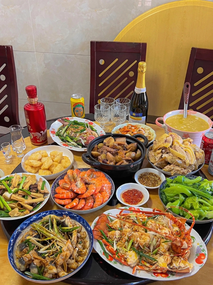 第一次去南方的男友家，这桌菜算是重视了吗？