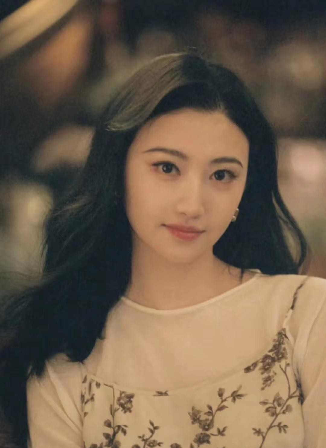 景甜，复古胶片写真，好温柔的美