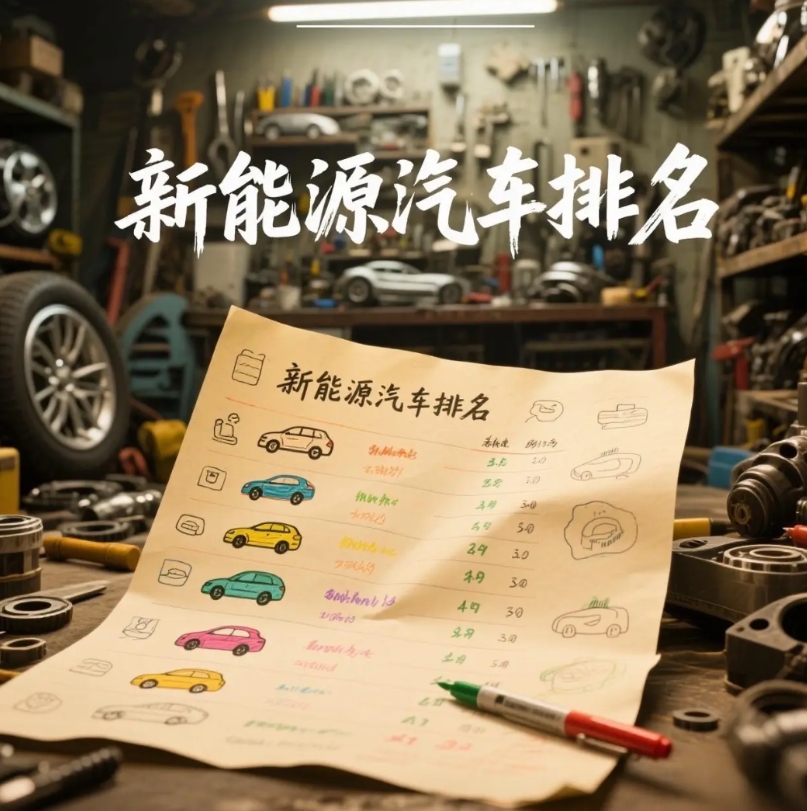 中国新能源汽车，按综合实力排名。
第一梯队（技术成熟、销量高、口碑不错）
1、比