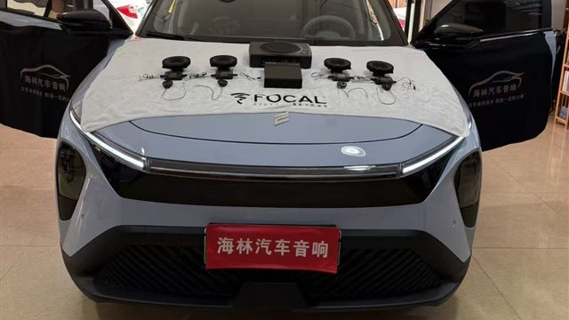 江铃羿驰05S汽车音响升级劲浪IS  BMW  100L两分频+弗莱德FP-6A 处理器方案——泉州