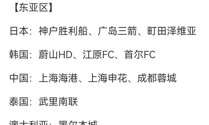 亚冠中超三强出炉！抽签将在本周五进行！首轮将在9/17开始！届时中超联赛还剩下6
