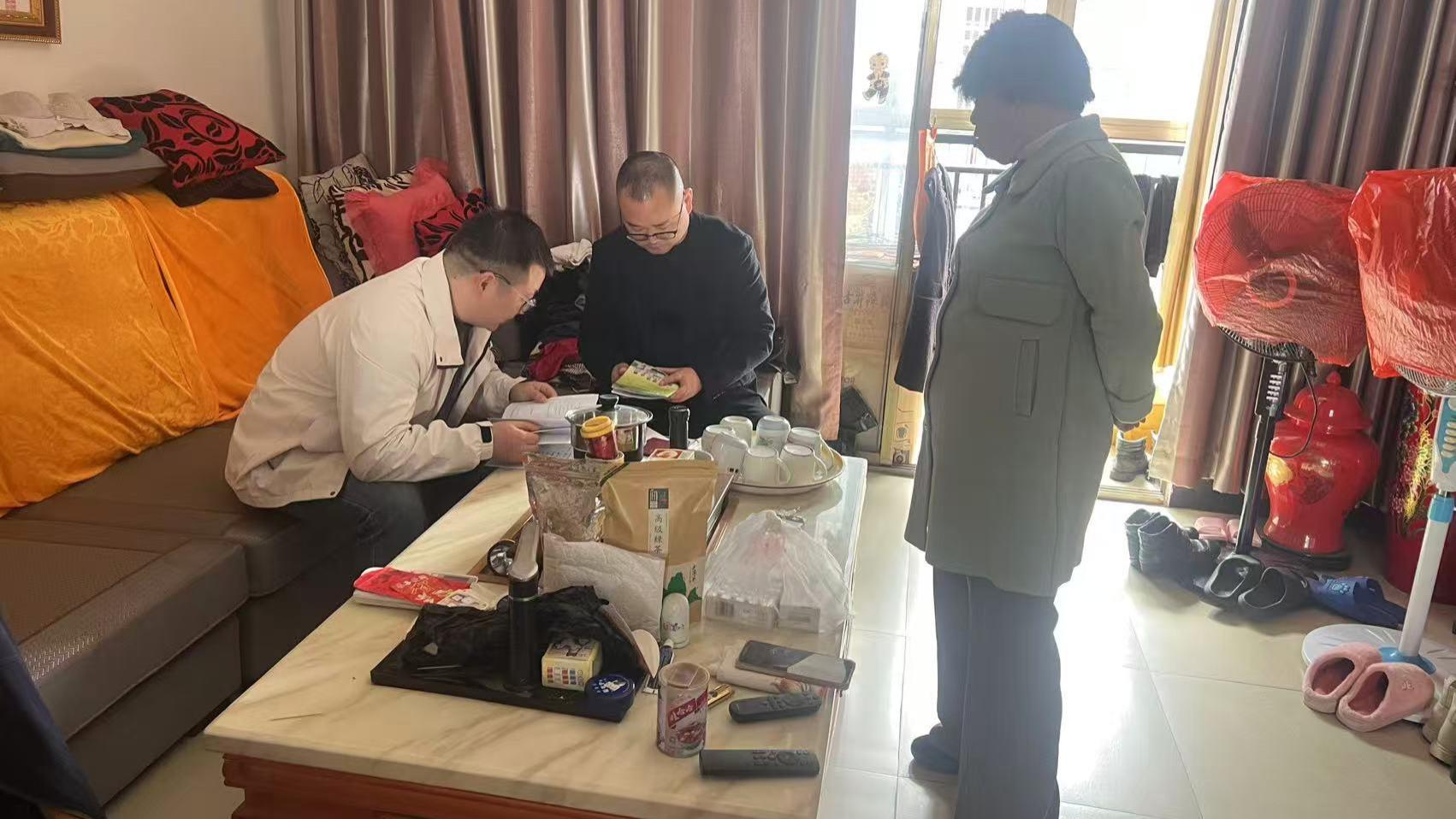 扎根基层践初心 帮扶走访暖民心