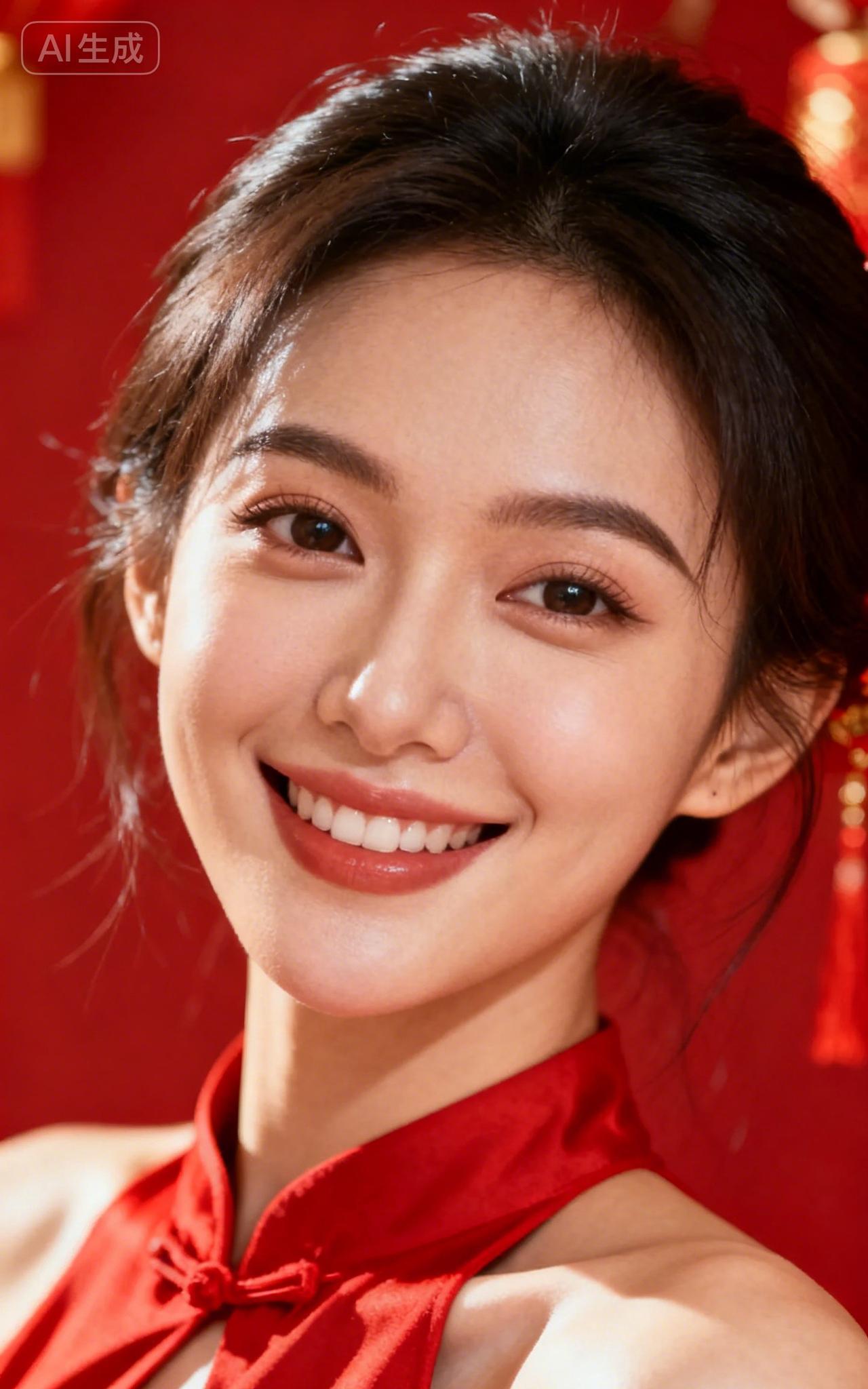 #美女究竟能有多美#女生的微笑