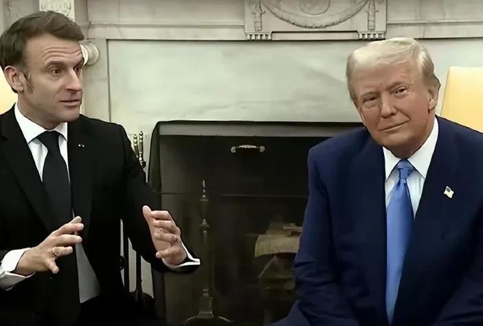 法国总统马克龙访问美国，领到一项新任务！
美国总统特朗普表示，马克龙已同意，乌克