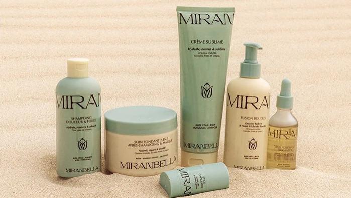 天然有机护发Miranbella品牌的包装设计