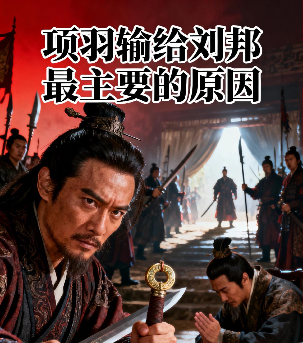 “力拔山兮气盖世”的西楚霸王项羽，最后为啥会输给“好酒及色”的刘邦？
有人说他太