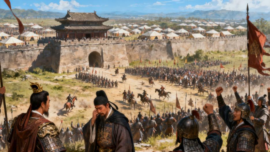 虎牢关之战 - 李世民一战擒双王（窦建德、王世充），奠定唐王朝统一基础