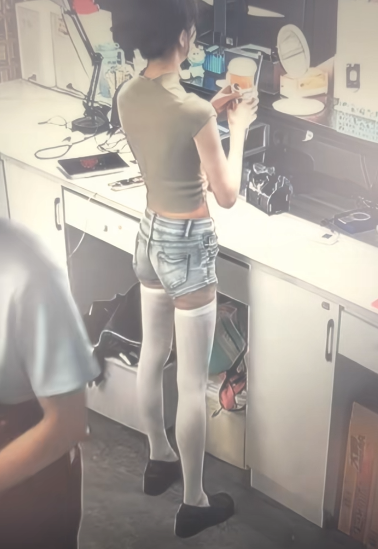 这身材是真的火辣，真心羡慕她的老公！