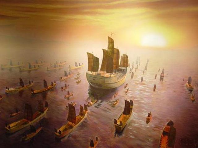 明宣宗朱瞻基重启“下西洋”国策的三大原因：

1.继承祖志：朱瞻基从小待在祖父朱