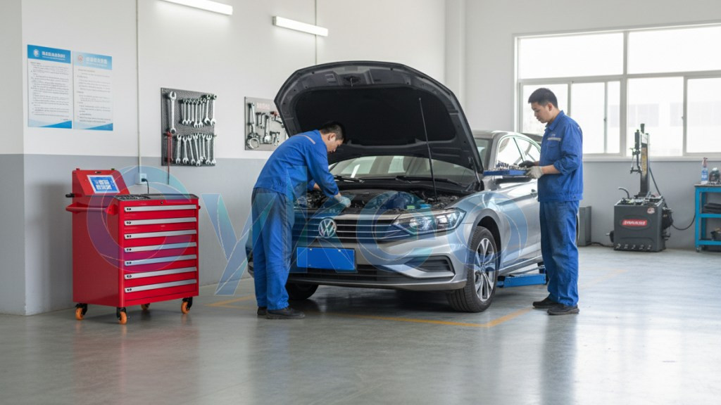 汽车维修间如何选购RFID智能工具车提升效率？