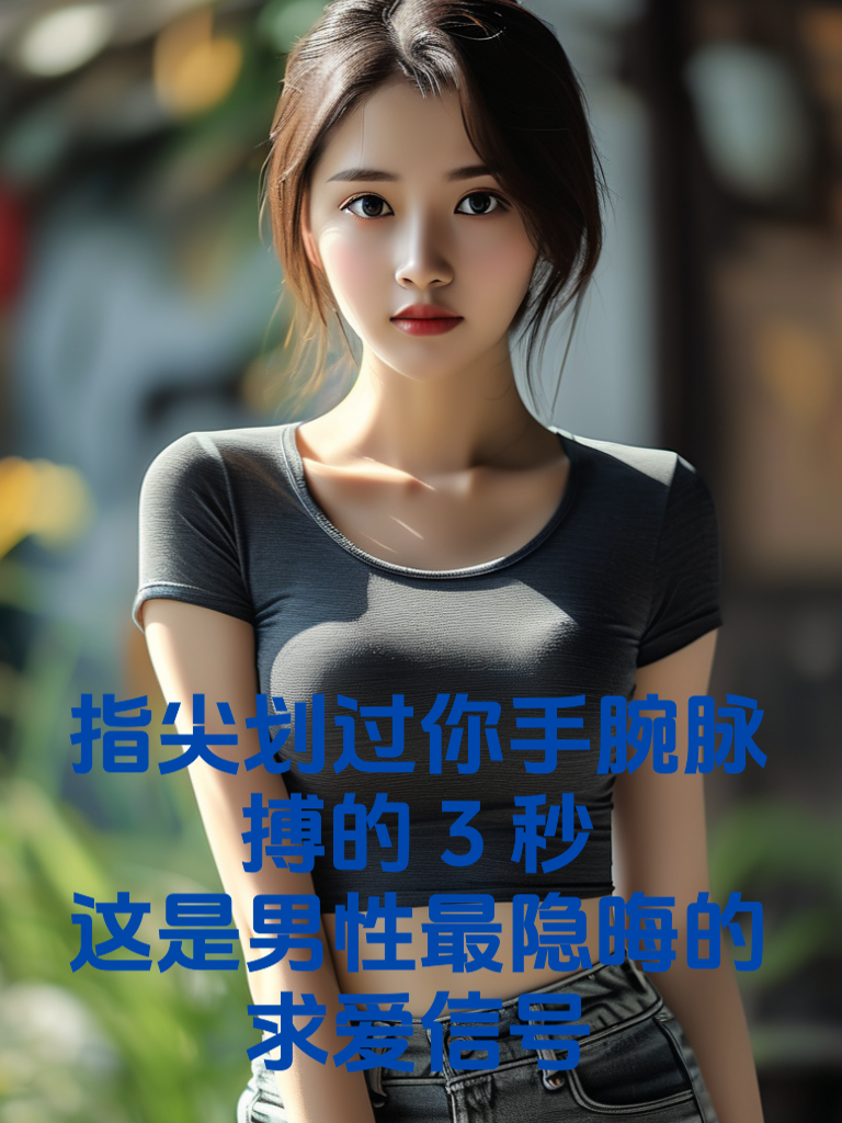 指尖划过你手腕脉搏的3秒：这是男性最隐晦的求爱信号