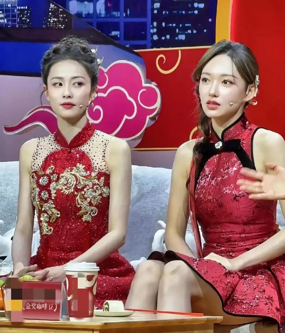 可爱在性感面前真不值一提啊， 尤其是程潇既可爱又性感，白鹿明星落了下风。