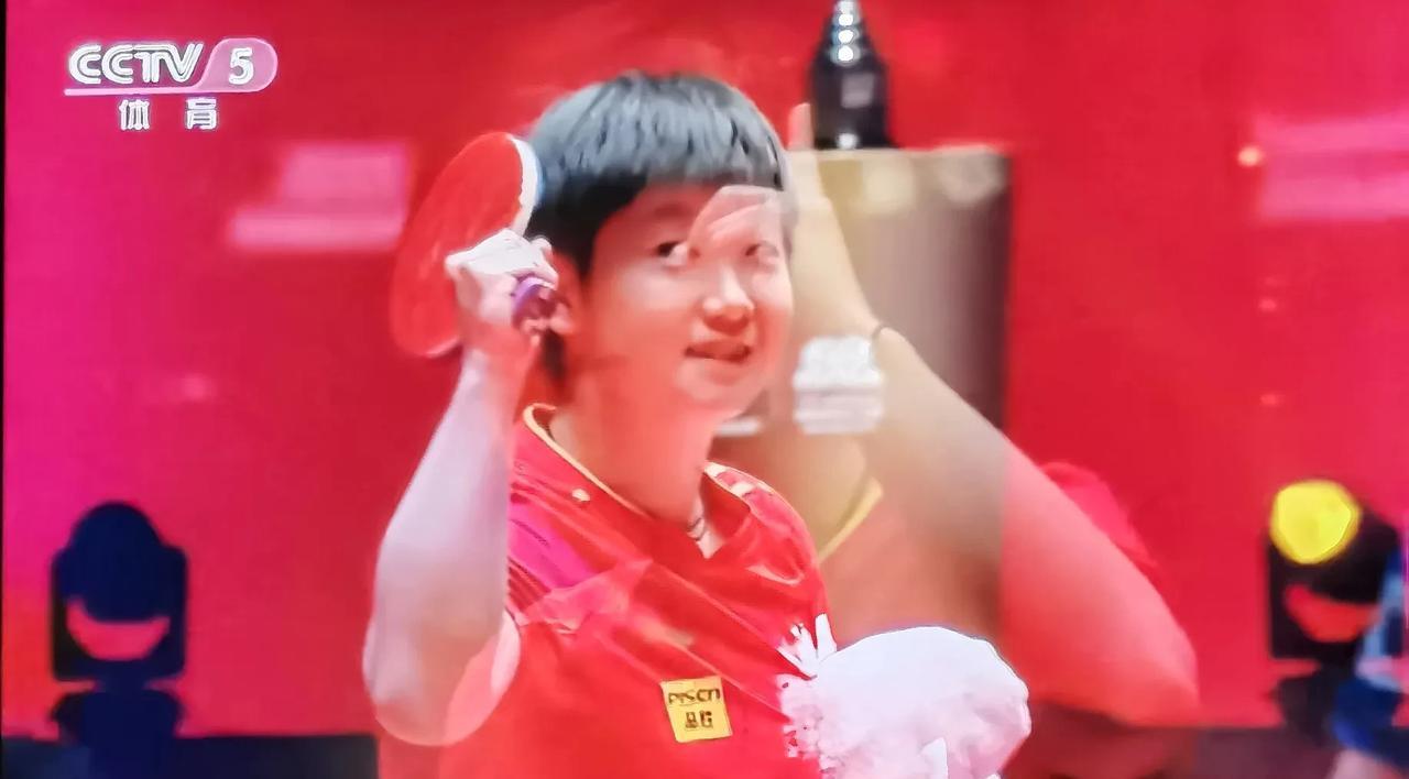 我断定：一，马琳教了绝招；二，今天举办奥运会，莎莎铁定的冠军！
从WTT深圳站的