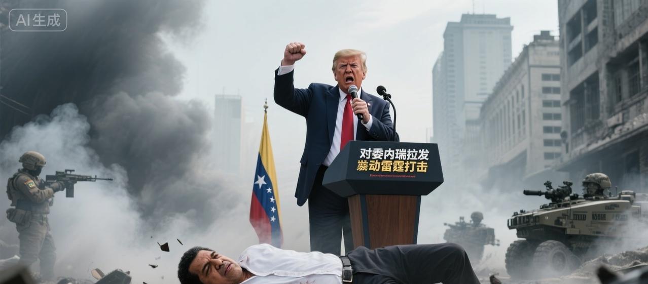 突发！特朗普宣称对委内瑞拉发动“雷霆打击”，马杜罗左膀右臂被精准斩落！美国强力手