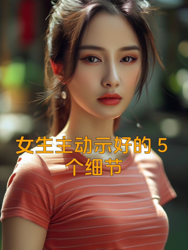 女生主动示好的5个细节