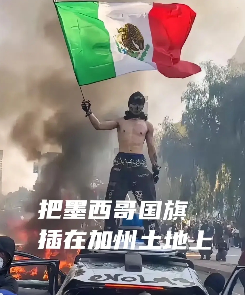 美国当年占领墨西哥州，墨西哥今天夺回加州。墨西哥的百年耻辱靠着不停的人口渗透，终