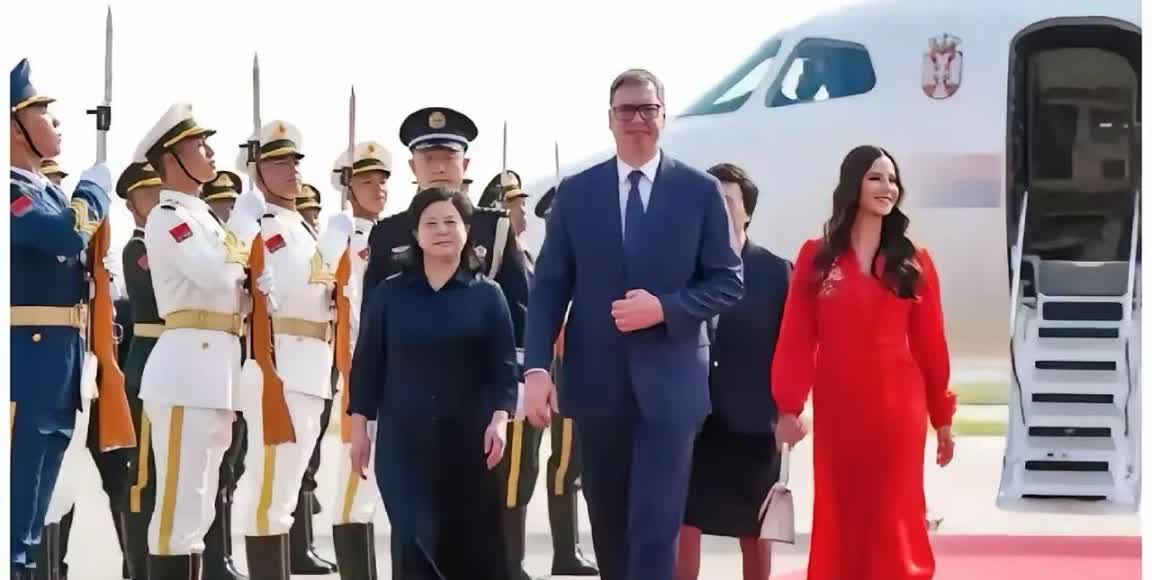 欧洲参加中国“9.3”阅兵的，只有塞尔维亚总统武契奇，塞尔维亚是中国的“铁杆兄弟