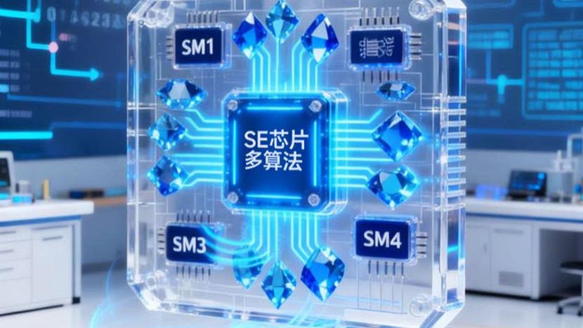 国密 SE 芯片SM1/SM3/SM4多算法协同架构：可重构引擎响应航空国密门禁多元加密需求