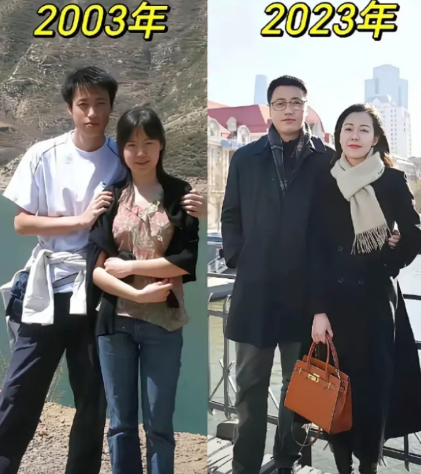 二十年过去，两个人的气质上去了！ 