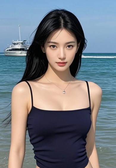 小姐姐轻轻一瞥，眼神里全是不经意的撩人！