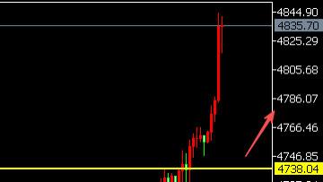 8位数：26.1.21地缘骤升黄金大幅涨破4800关口空单获利 今天特朗普突袭