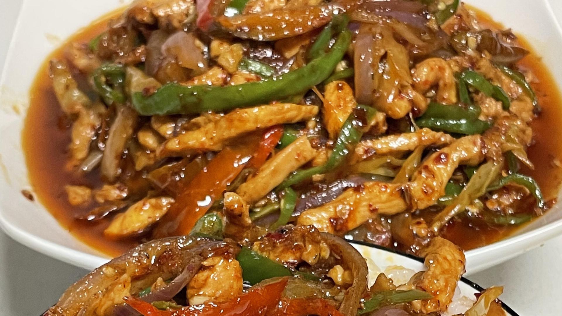 鸡胸肉遇上泡椒，米饭杀手上线