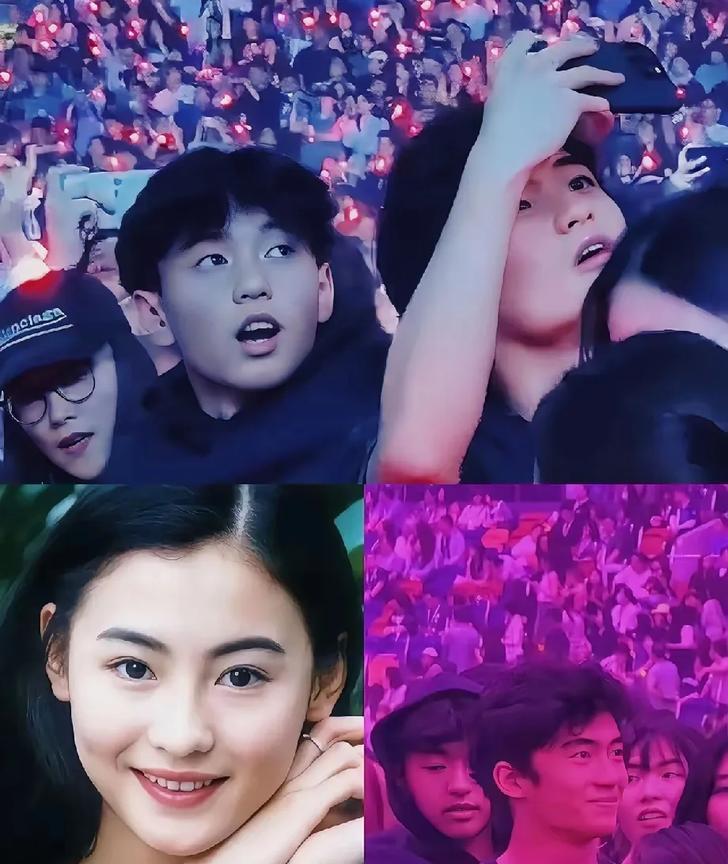 张柏芝太会生了，老大长得像爸爸，老二长得像妈妈。怪不得她说很喜欢小孩子，基因那么