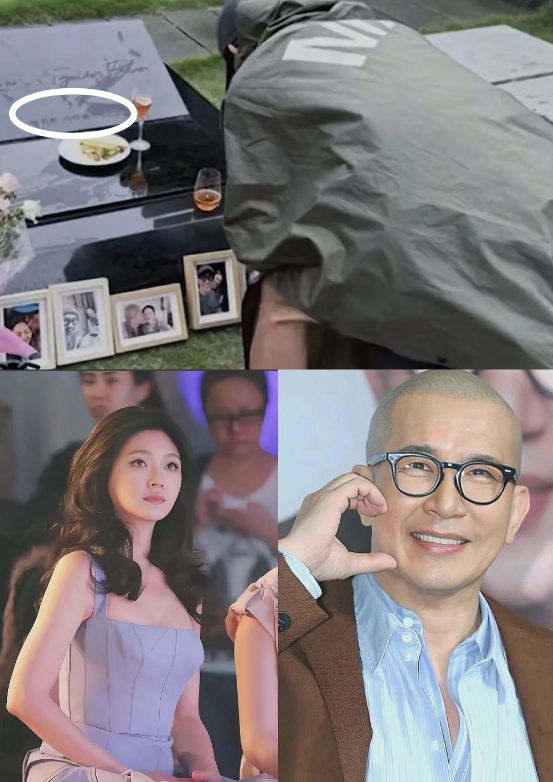 具俊晔越看越不对劲，
一开始以为，他在大s碑前放照片
放爱吃的甜品都是表面功夫，