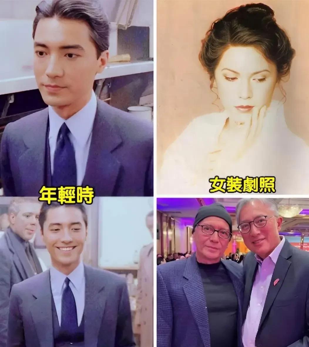 认识他的年轻人不多，亚洲第一美男子，尊龙年轻时，男装帅气，女装惊艳，代表作《末代