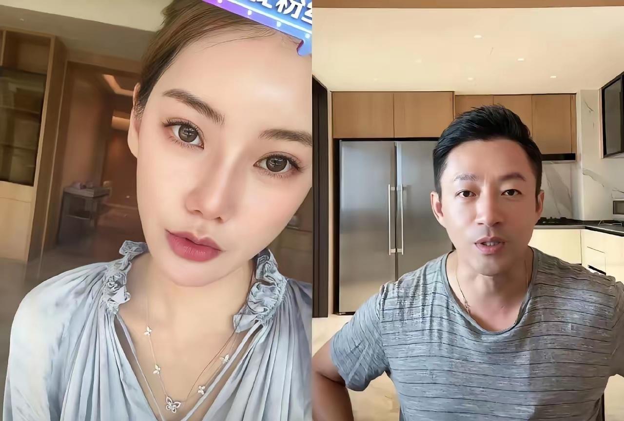 小梅在家里直播带货护肤品，老公也没有闲着，小汪总在客厅直播带货麻六记。夫妻俩一人