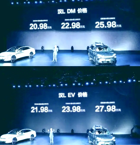 汉L和唐L又是价格战