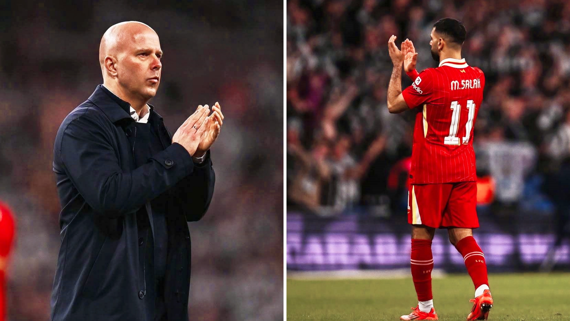 英媒表示：巴黎和沙特方面愿为范迪克提出高昂报价，萨拉赫和阿诺德合同即将到期。
此