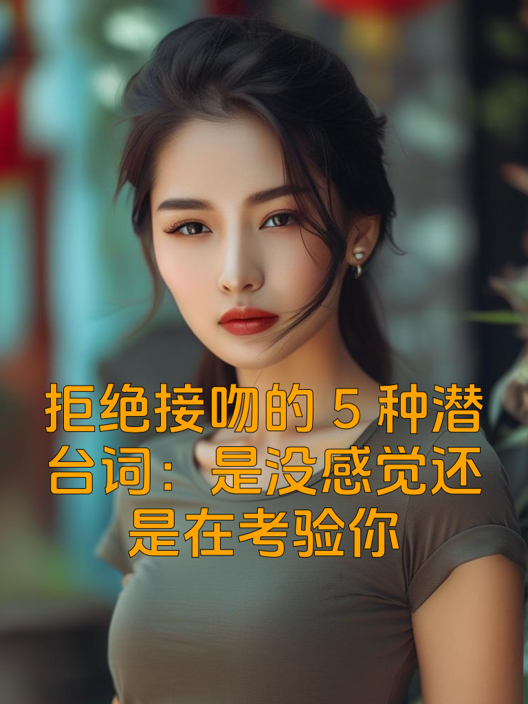 拒绝接吻的5种潜台词：是没感觉还是在考验你