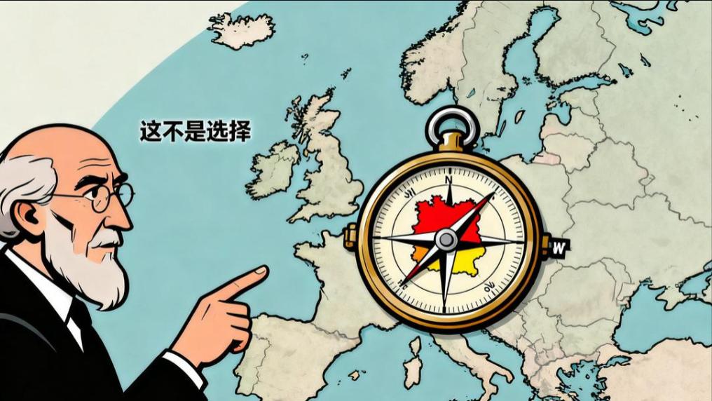 德国的地理宿命：地处欧洲十字路口，为何总在大西洋和欧亚大陆之间摇摆？