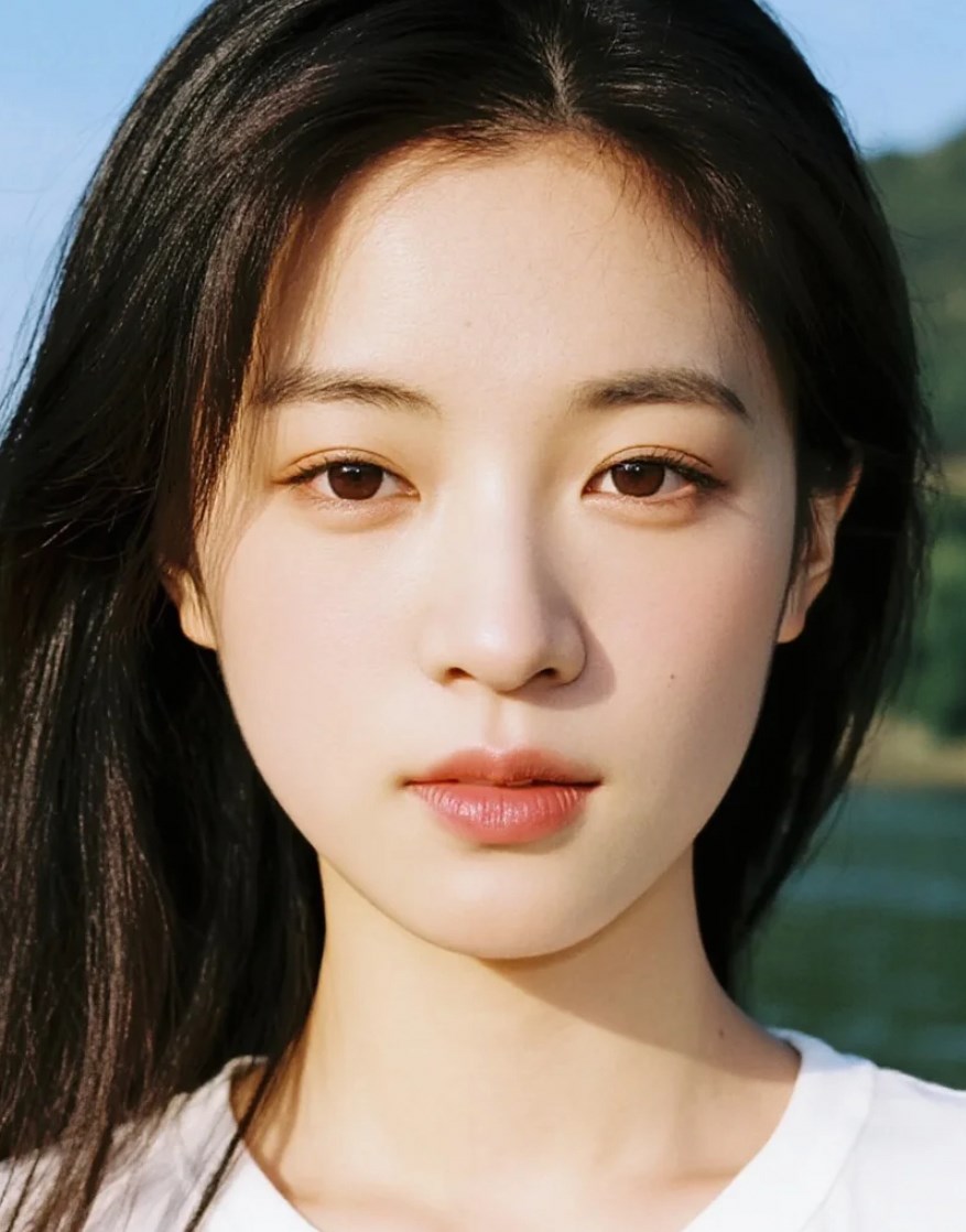 美女的灵动，仿佛跳跃的音符。