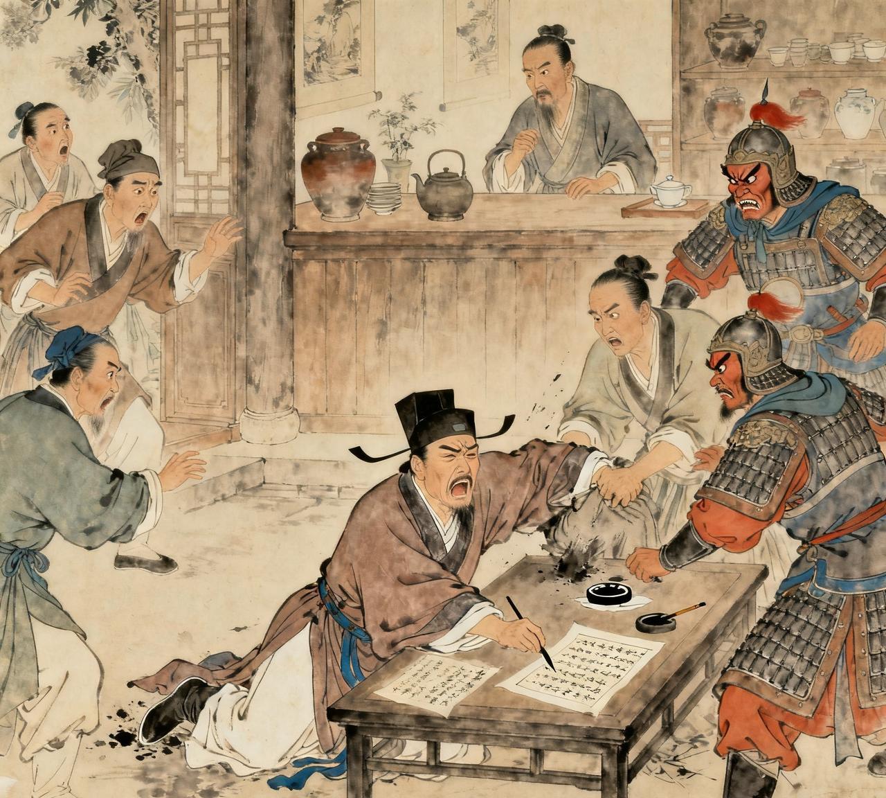 公元835年，当朝宰相王涯被宦官们拖进了大牢，一顿严刑拷打下来，人已经奄奄一息。