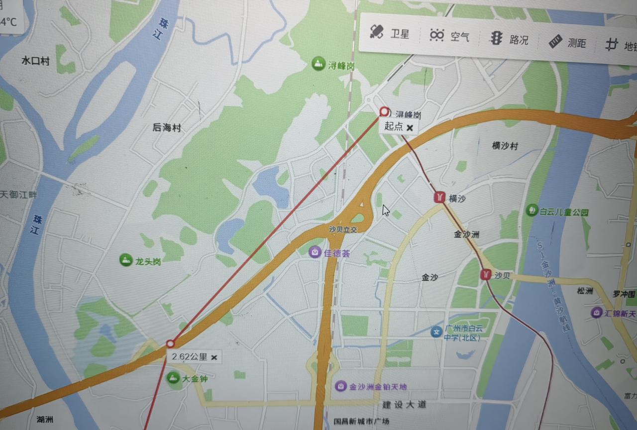 佛山地铁10号线自制规划图
线路名称：佛山地铁10号线
起止点：浔峰岗（广州）-