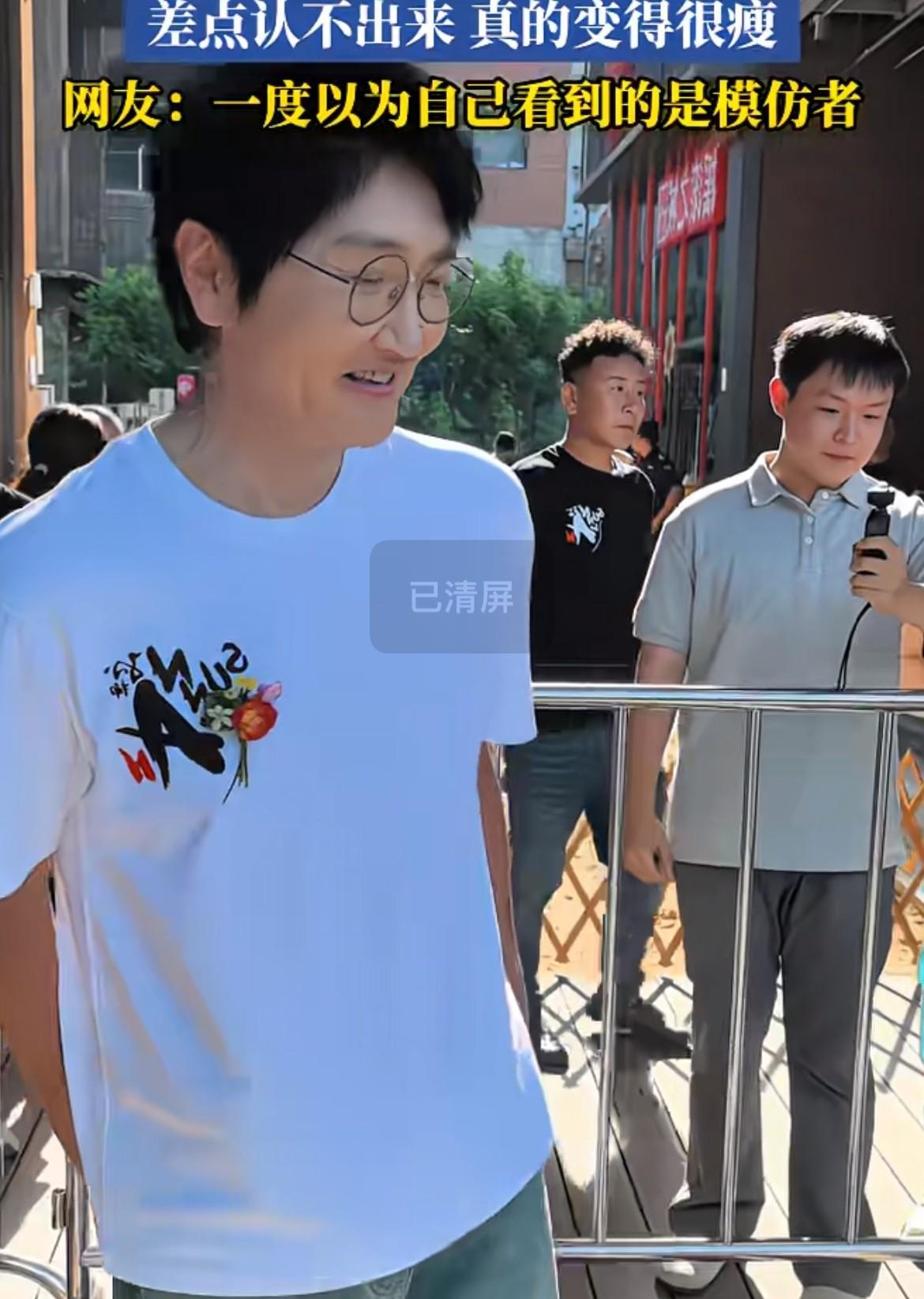 孙楠瘦了这么多啊，可见娱乐圈刮起了减肥风暴。继贾玲之后，像沙溢等很多明星都减肥成