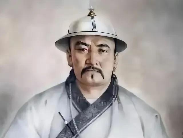 噶尔丹在最后时刻身边仅仅剩下女儿钟济海以及两位军官和不足百人的军队，曾经坐拥十万