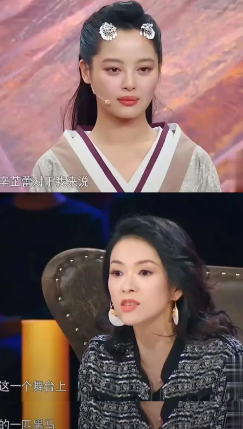 谁能想到几年前，辛芷蕾还在吴彤办的演技综艺节目里被人点评演技存在缺陷，最终总决赛