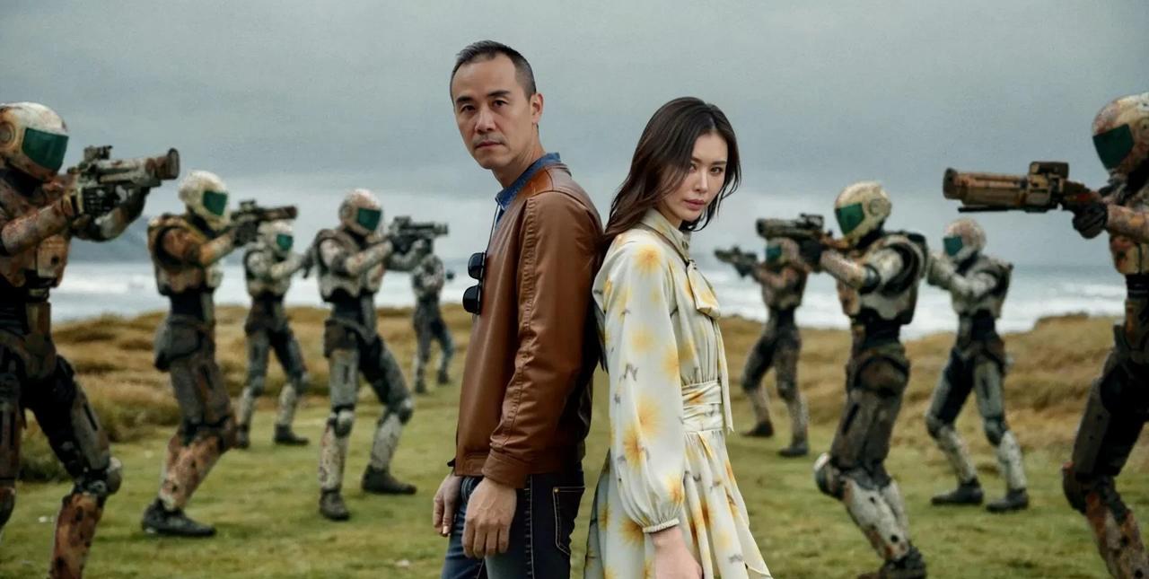 太抽象了！别给我推这个，实在惨不忍睹！田朴珺&王石真会玩，哈哈哈。。ai换脸算是